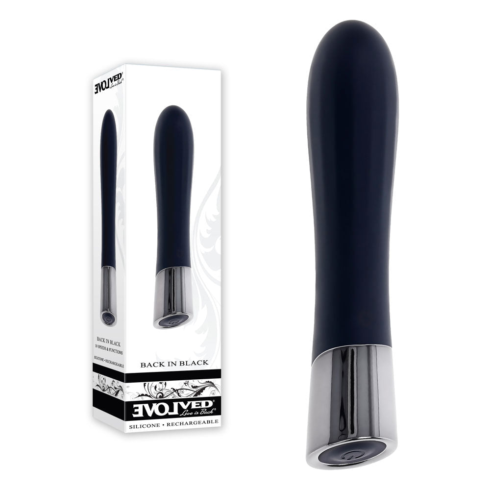 Evolved BACK IN - 11.9 cm USB Rechargeable Bullet - Pleasure Den