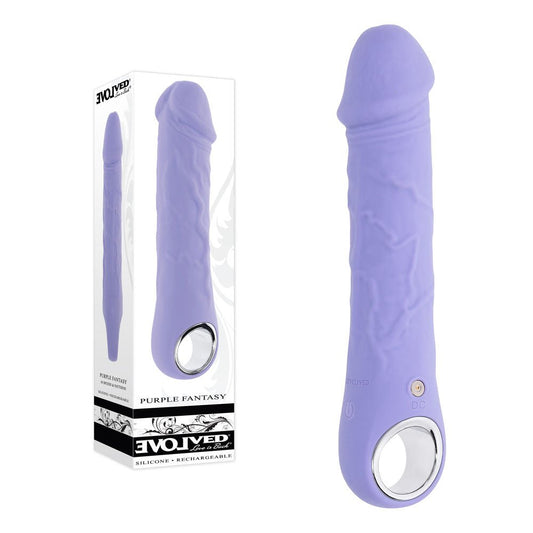Evolved FANTASY - 18.4 cm USB Rechargeable Vibrator - Pleasure Den