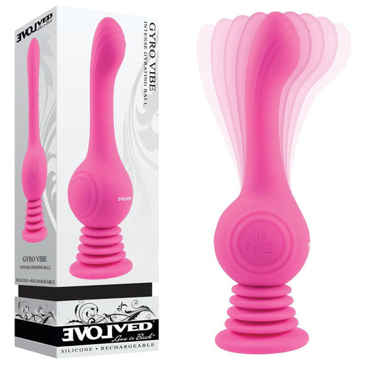 Evolved GYRO VIBE - 24.8 cm USB Rechargeable Super Vibrator - Pleasure Den