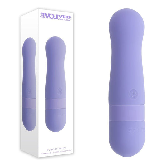 Evolved SQUISHY BULLET - 11 cm USB Rechargeable Bullet - Pleasure Den