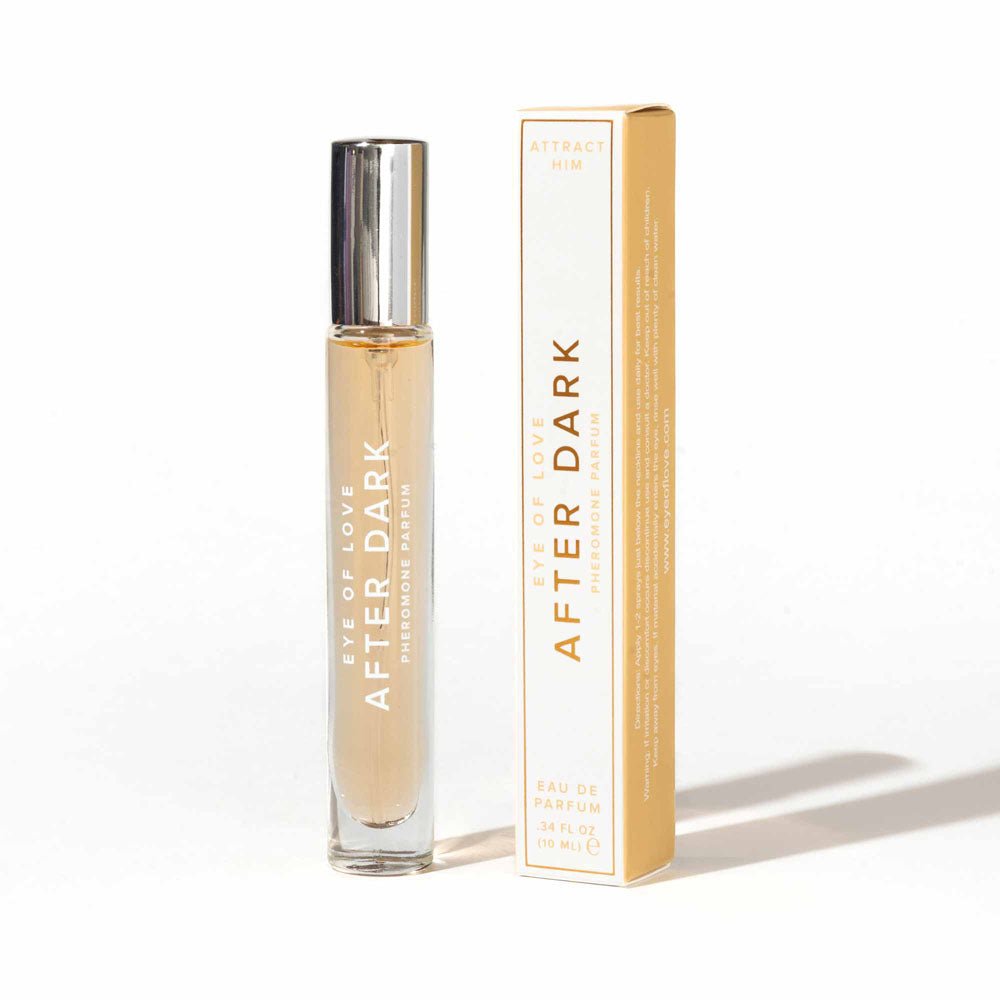 Eye Of Love After Dark Pheromone Perfume - 10 ml - Coco Vanilla Scented Pheromone Perfume for Women to attract Men - 10 ml Spray - Pleasure Den