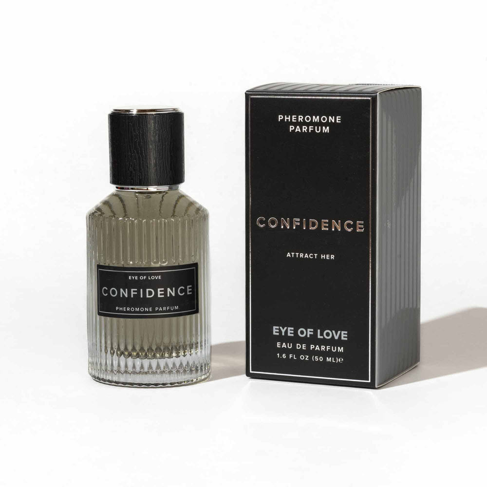 Eye Of Love Confidence Pheromone Cologne - 50 ml - Citrus Musk Scented Pheromone Cologne for Men to attract Women - 50 ml Spray - Pleasure Den