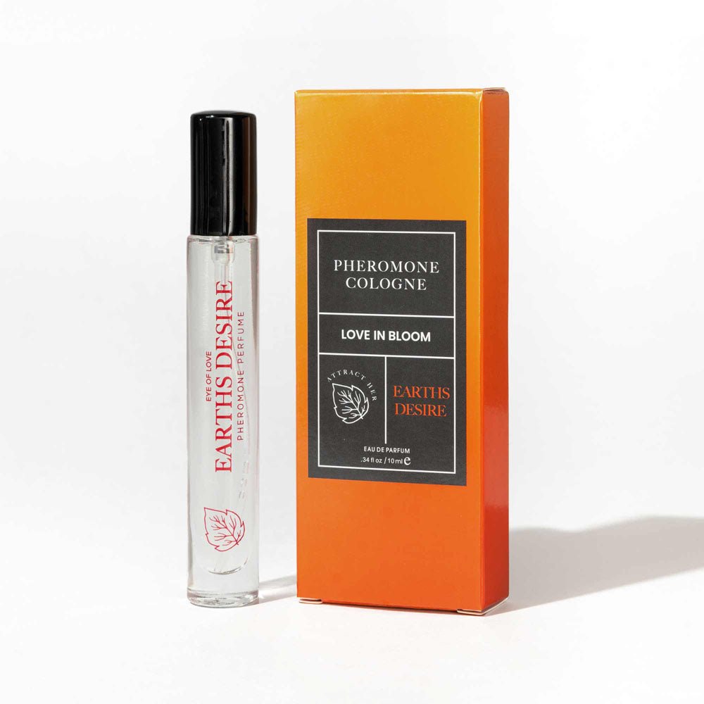 Eye Of Love Love In Bloom Earths Desire Pheromone Cologne - 10ml - Cypress & Bergamot Scented for Men to attract Women