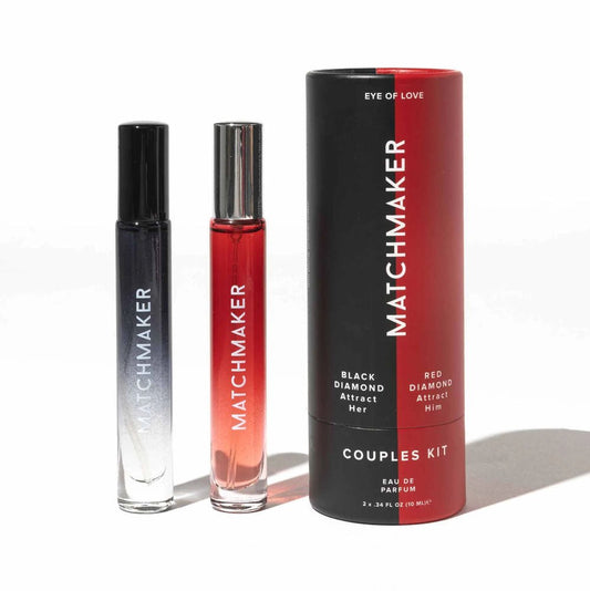Eye of Love Matchmaker Couples Kit Pheromone Parfums - His and Hers Pheromone Parfum - 2 x 10ml Sprays - Pleasure Den