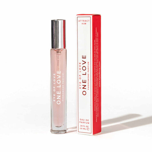 Eye Of Love One Love Pheromone Perfume - 10 ml - Rose Scented Pheromone Perfume for Women to attract Men - 10 ml Spray - Pleasure Den