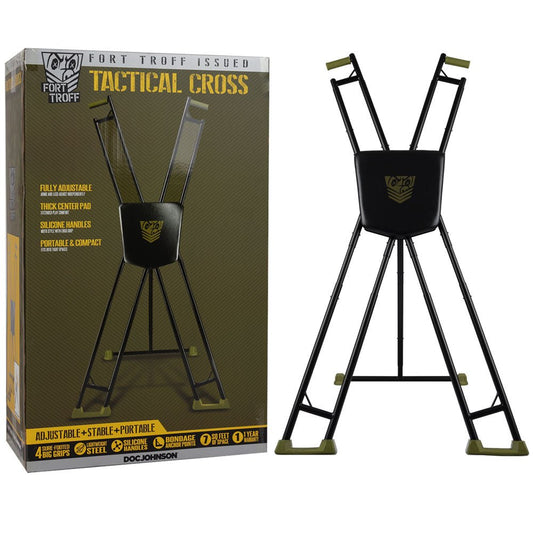 Fort Troff - Tactical Cross - Adjustable Cross Restraint - Pleasure Den