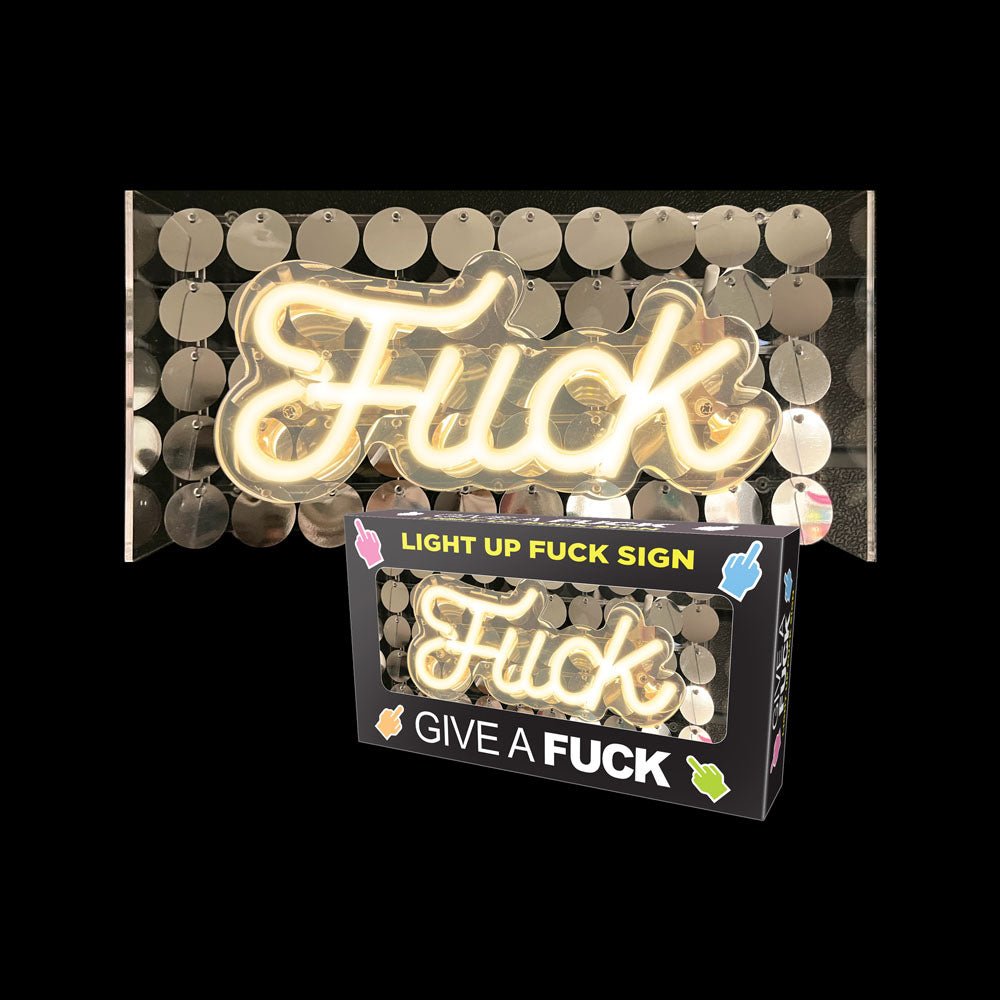 Fuck Neon Light Sign - Novelty Neon Light - Pleasure Den