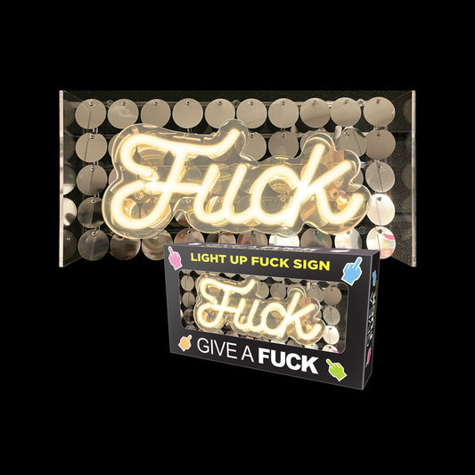 Fuck Neon Light Sign - Novelty Neon Light - Pleasure Den