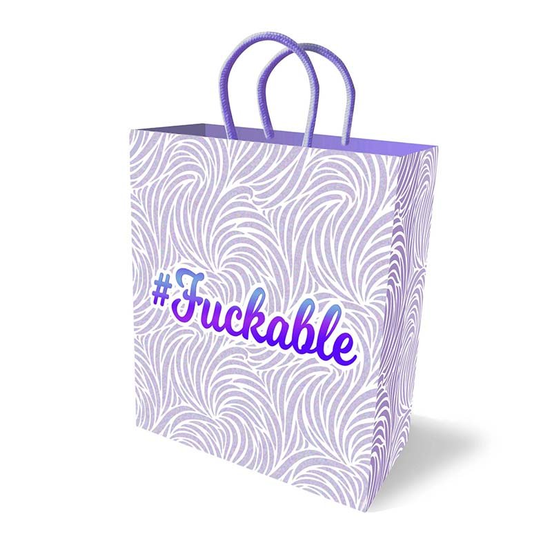 #FUCKABLE Gift Bag - Novelty Gift Bag - Pleasure Den