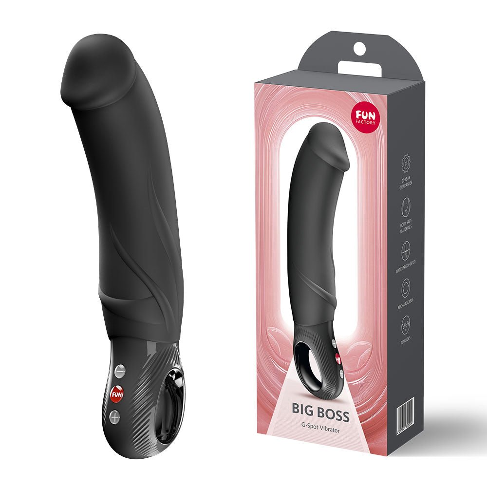 Fun Factory BIG BOSS - 22.9 cm USB-C Rechargeable Vibrator - Pleasure Den