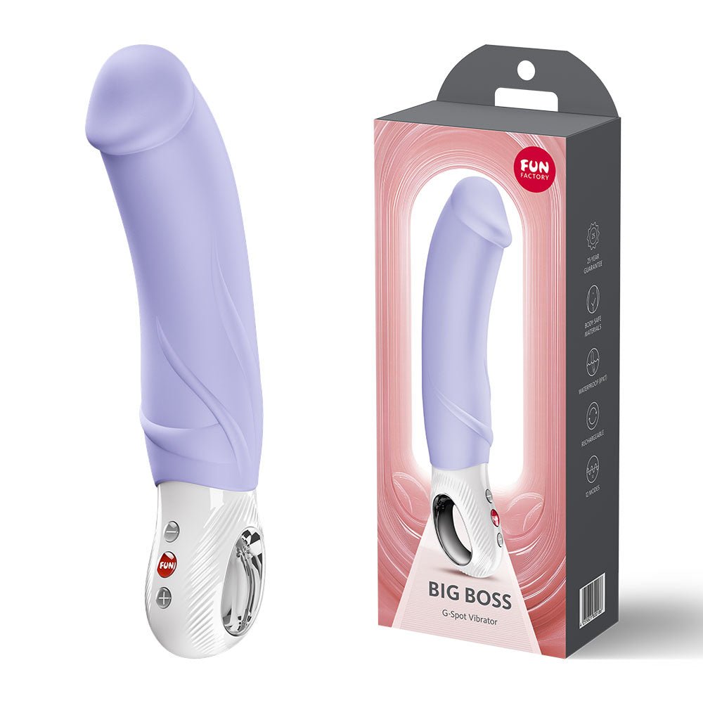 Fun Factory BIG BOSS - 22.9 cm USB-C Rechargeable Vibrator - Pleasure Den