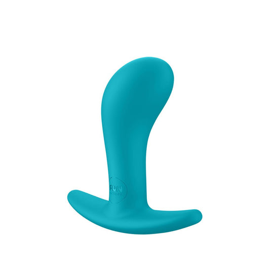 Fun Factory BOOTIE S Aquamarine - Aquamarine 7.9 cm Small Butt Plug - Pleasure Den