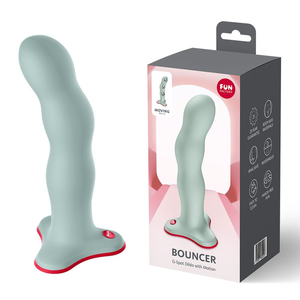 Fun Factory BOUNCER Light - Light 18 cm Dildo - Pleasure Den
