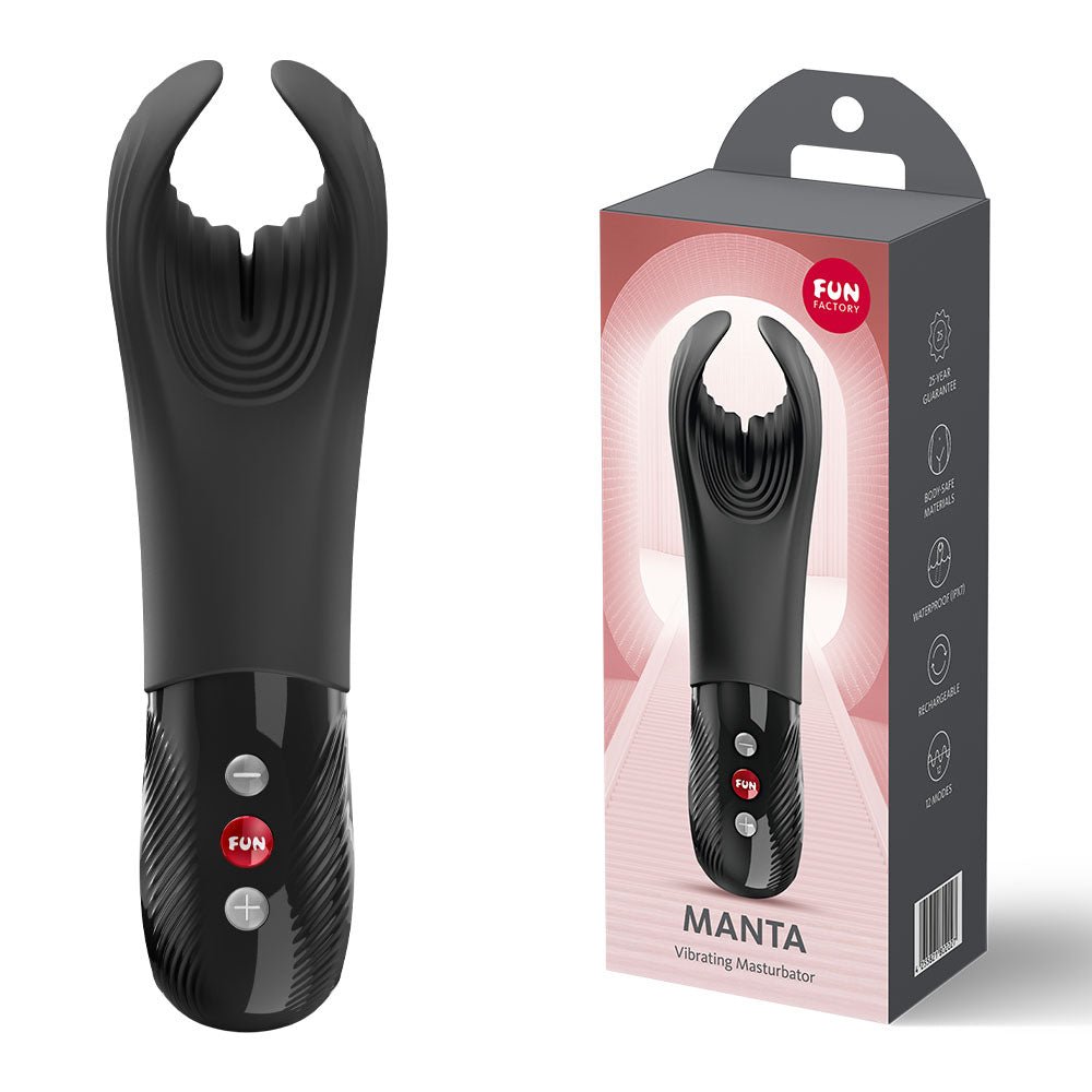 Fun Factory MANTA - USB-C Rechargeable Unisex Vibrator - Pleasure Den