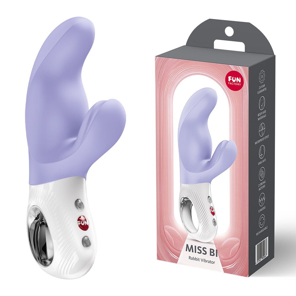 Fun Factory MISS BI - 17 cm USB-C Rechargeable Vibrator - Pleasure Den