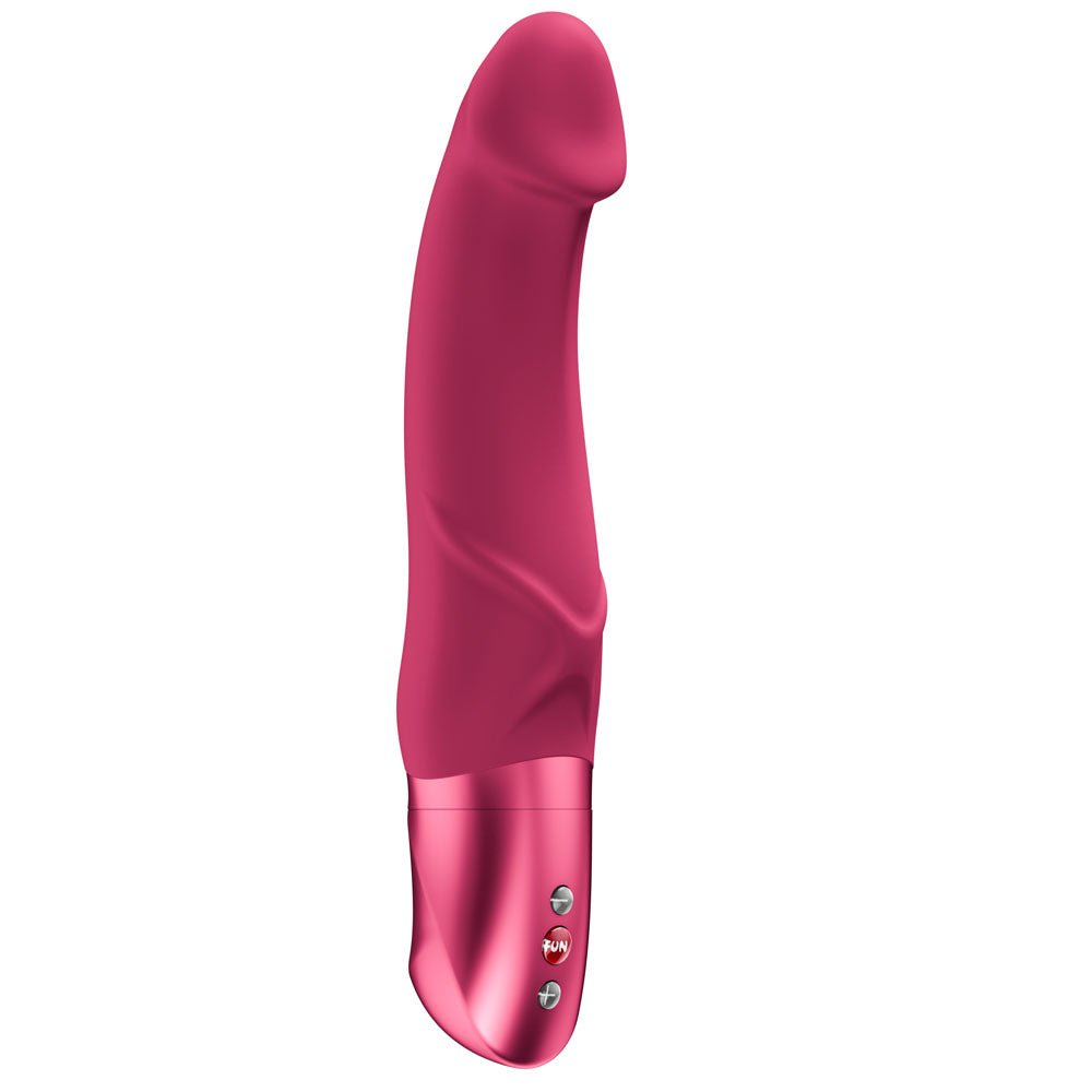 Fun Factory MR. BOSS Raspberry - Raspberry 21 cm Vibrator - Pleasure Den