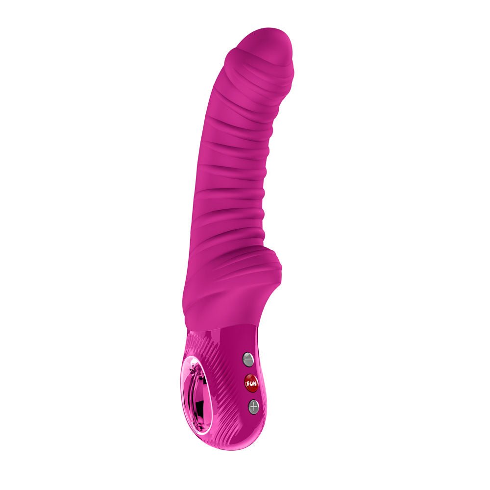 Fun Factory TIGER Magenta - Magenta 22.4 cm USB-C Rechargeable Vibrator - Pleasure Den