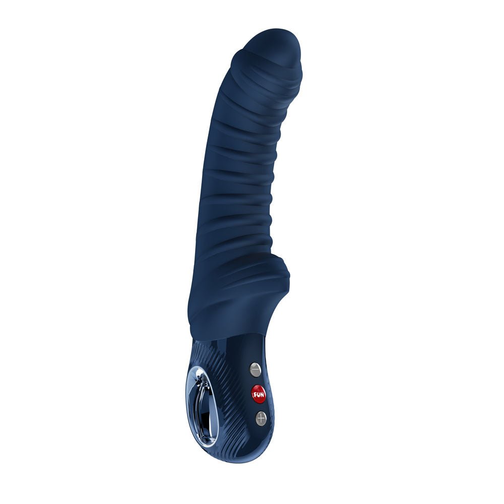 Fun Factory TIGER Nightblue - Night 22.4 cm USB-C Rechargeable Vibrator - Pleasure Den