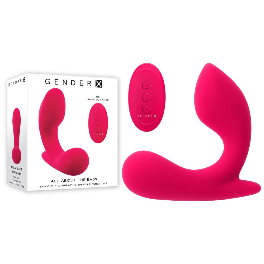 Gender X ALL ABOUT THE BASS - USB Rechargeable Wearable Vibrator with Wireless Remote - Pleasure Den