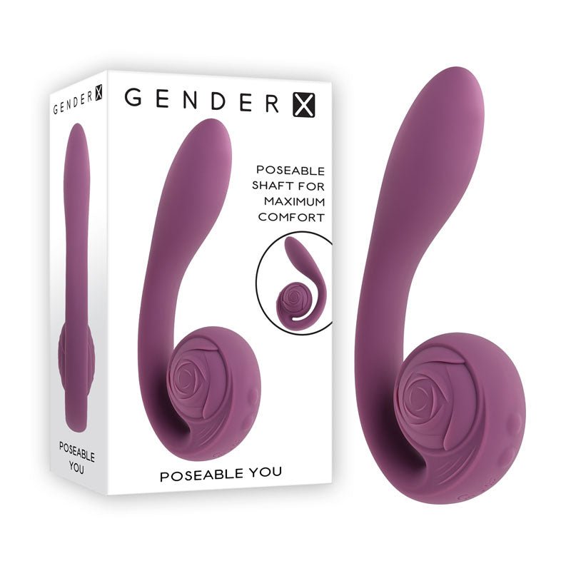 Gender X POSEABLE YOU - USB Rechargeable Poseable Vibrator - Pleasure Den