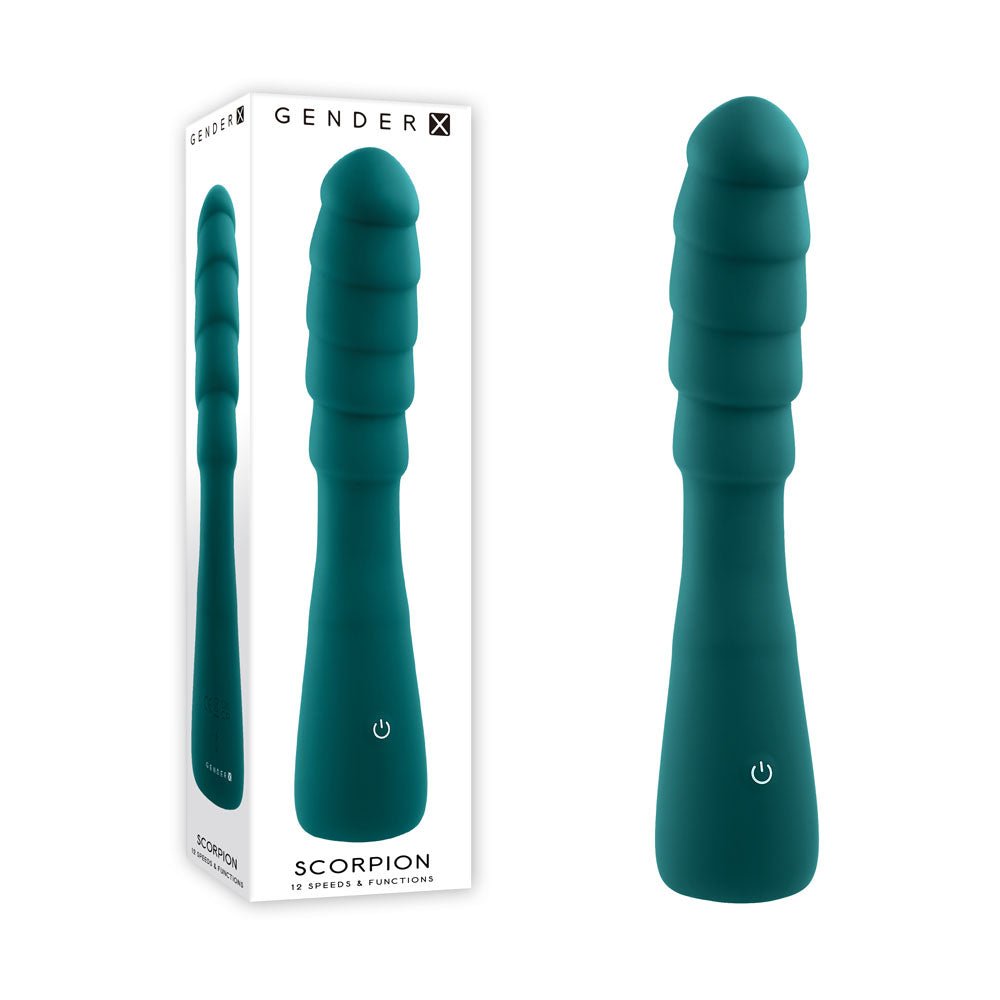 Gender X SCORPION - 21.2 cm USB Rechargeable Vibrator - Pleasure Den