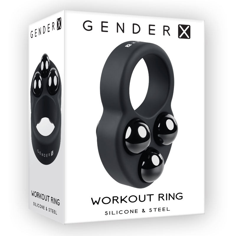 Gender X WORKOUT RING - Weighted Cock Ring - Pleasure Den
