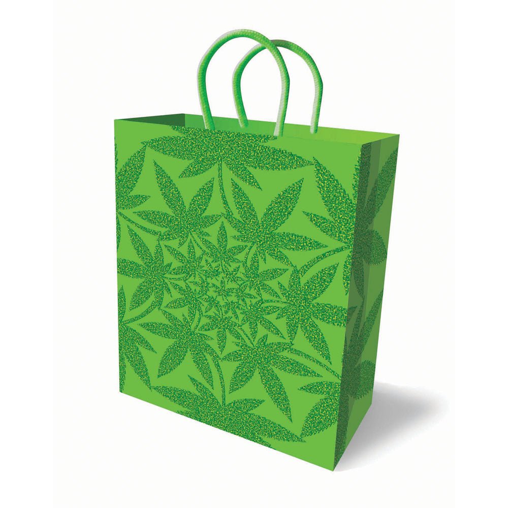 Glitter Ganja Gift Bag - Novelty Gift Bag - Pleasure Den