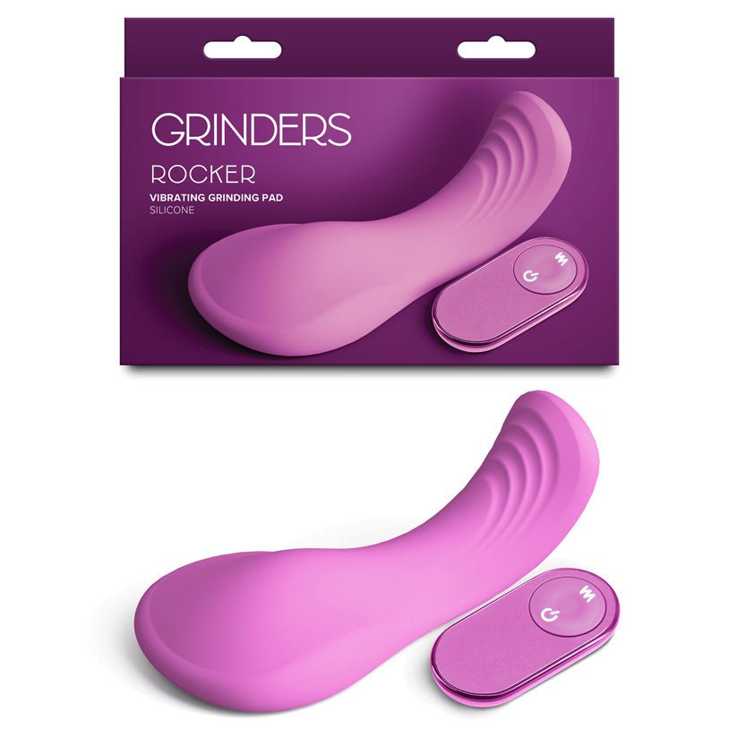 Grinders Rocker - USB Rechargeable Vibrating Grinder Pad with Remote - Pleasure Den