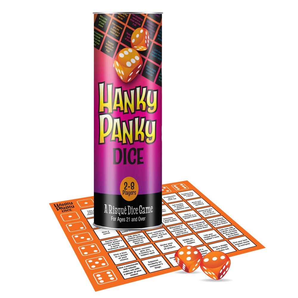 Hanky Panky Dice - Couples Dice Game - Pleasure Den
