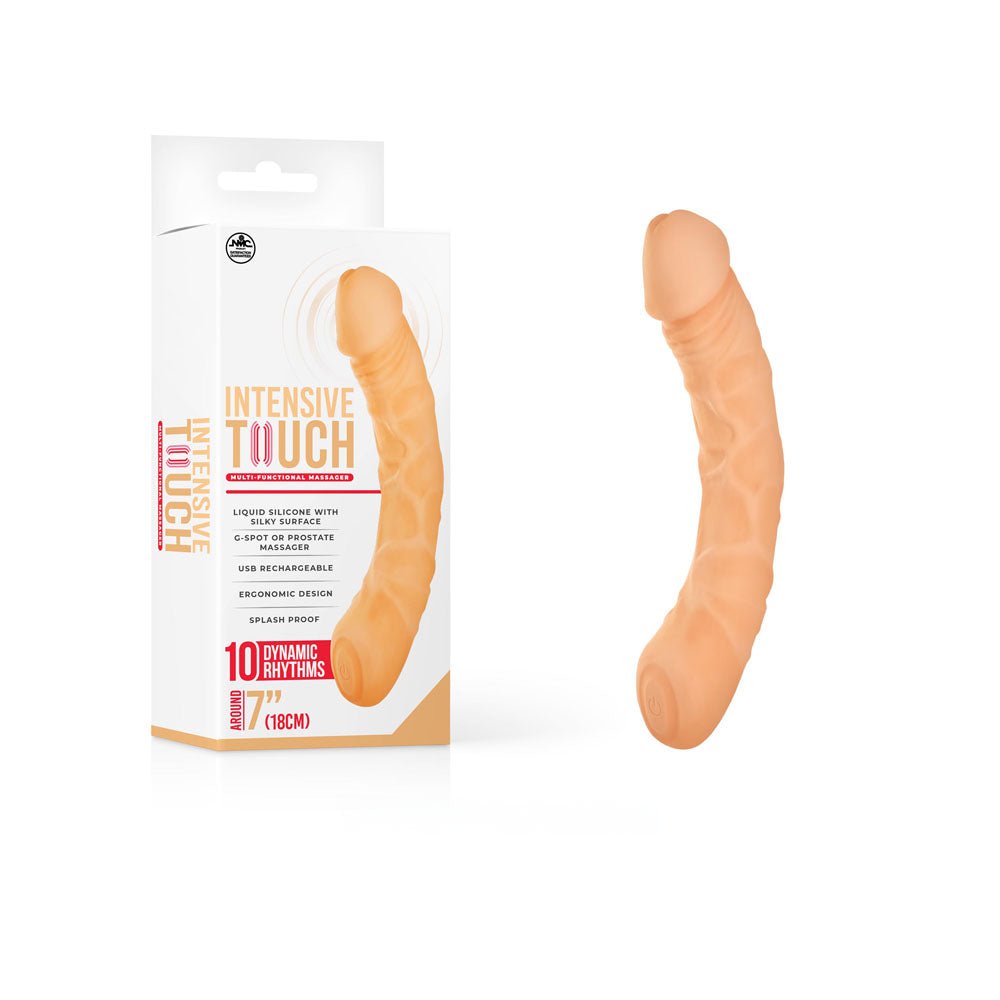 Intensive Touch - 18 cm USB Rechargeable Vibrator - Pleasure Den