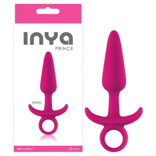 INYA Prince - 11.5 cm (4.5'') Small Butt Plug with Ring Pull - Pleasure Den
