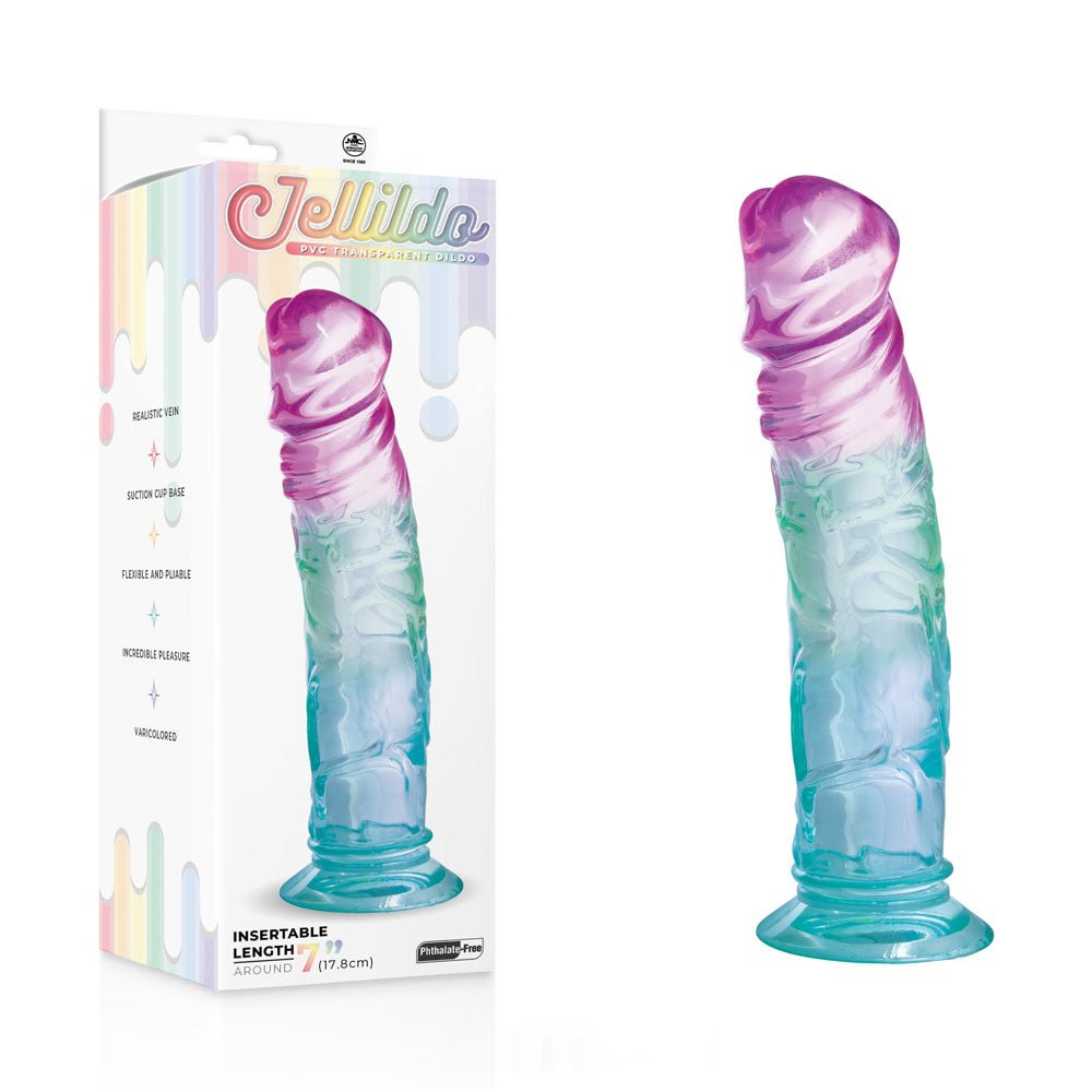 Jellido 18cm Dildo - Clear 18 cm Dildo - Pleasure Den