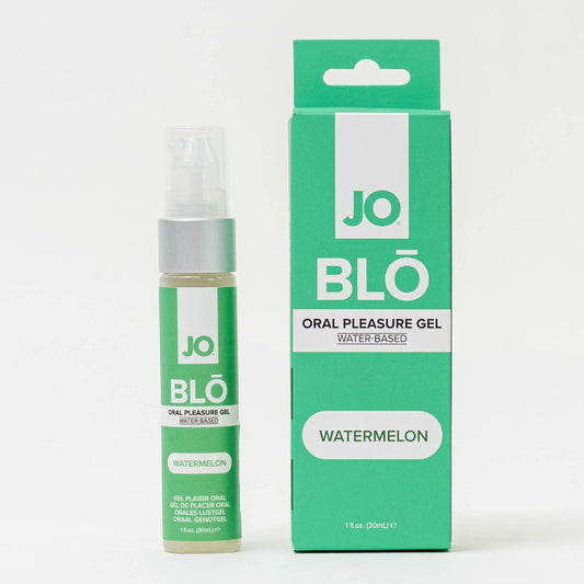 JO Blo Watermelon - Watermelon Flavoured Oral Pleasure Gel - 30 ml Bottle - Pleasure Den