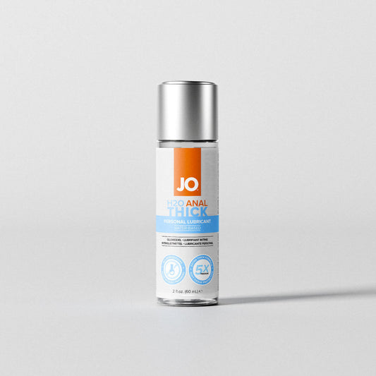 JO H2O Anal Thick Lube - 60 mL - Thick Water Based Anal Lubricant - 60 ml Bottle - Pleasure Den