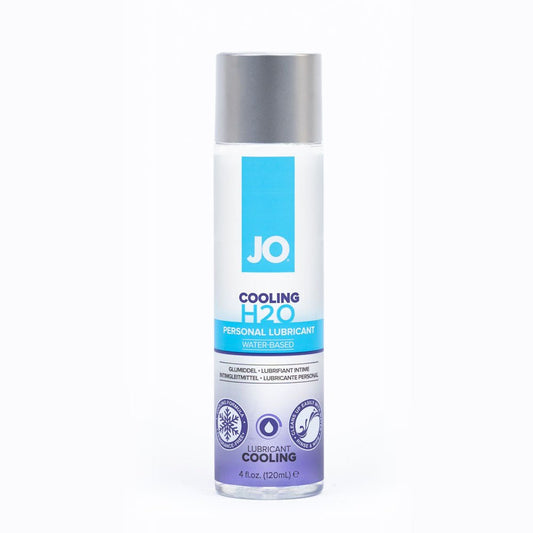 JO H2O Cooling Lube - 120 mL - Water Based Cooling Lubricant - 120 ml Bottle - Pleasure Den