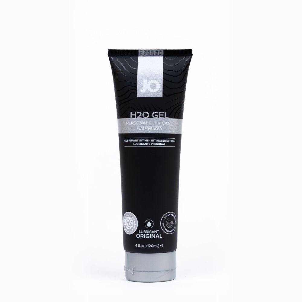 JO H2O Gel Original Lube - 120 mL - Thick Water Based Lubricant - 120 ml Tube - Pleasure Den