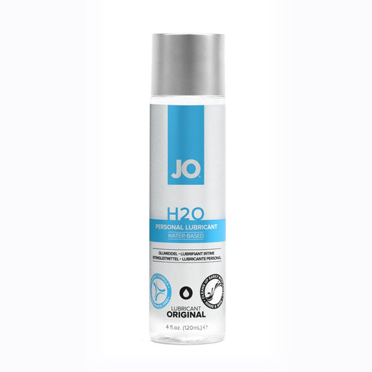 JO H2O Original Lube - 120 mL - Water Based Lubricant - 120 ml Bottle - Pleasure Den