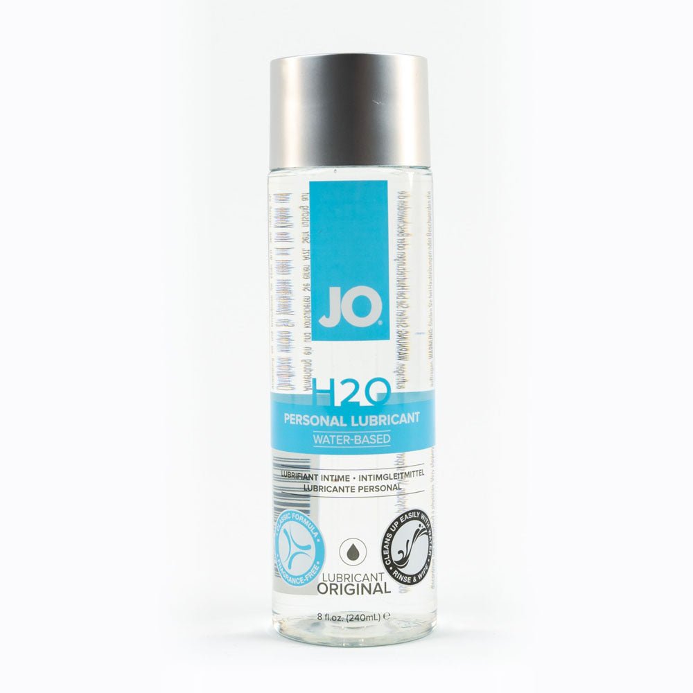 JO H2O Original Lube - Water Based Lubricant - 240 ml Bottle - Pleasure Den
