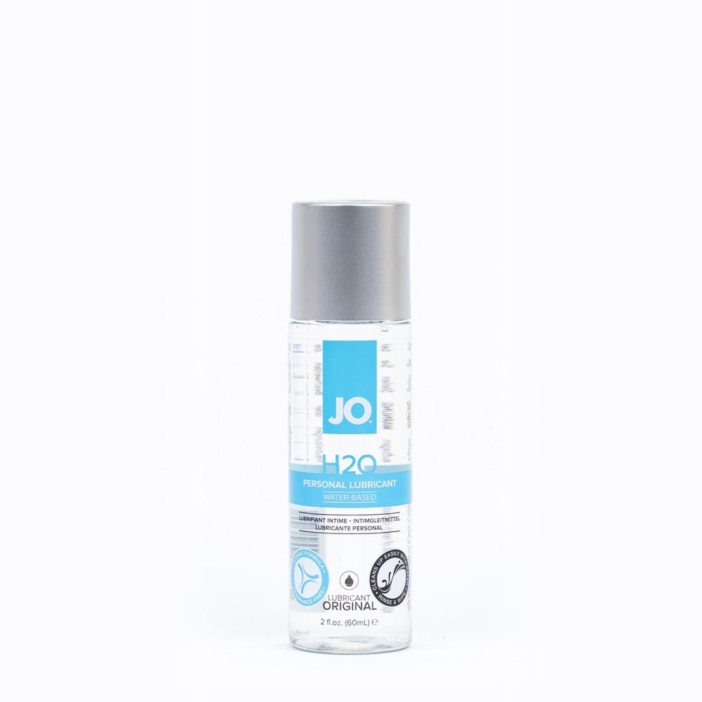 JO H2O Original Lube - 60 mL - Water Based Lubricant - 60 ml Bottle - Pleasure Den