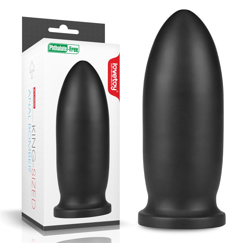 King Sized Anal Bomber - 23 cm (9'') Mega Anal Plug - Pleasure Den