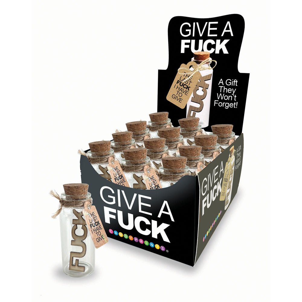 Last Fuck I Have To Give - Display of 12 - Novelty Gift - Counter Display of 12 - Pleasure Den