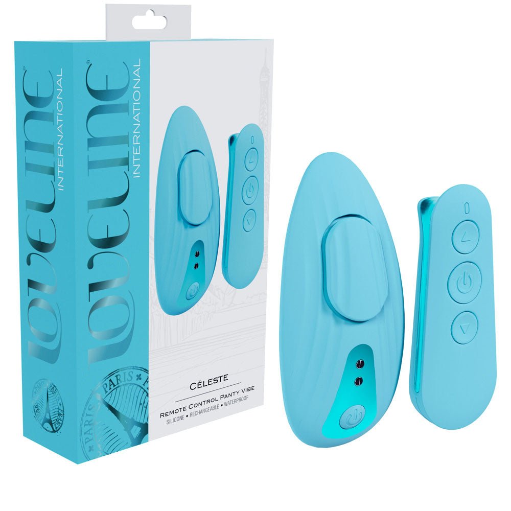 LOVELINE Celeste - USB Rechargeable Panty Vibrator with Wireless Remote - Pleasure Den