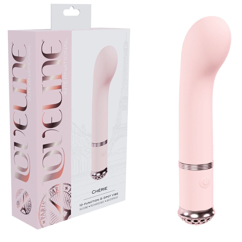 LOVELINE Cherie - 14 cm USB Rechargeable Vibrator - Pleasure Den