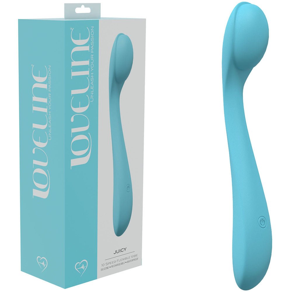 LOVELINE Juicy - 21.5 cm USB Rechargeable Vibrator - Pleasure Den