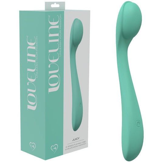 LOVELINE Juicy - 21.5 cm USB Rechargeable Vibrator - Pleasure Den