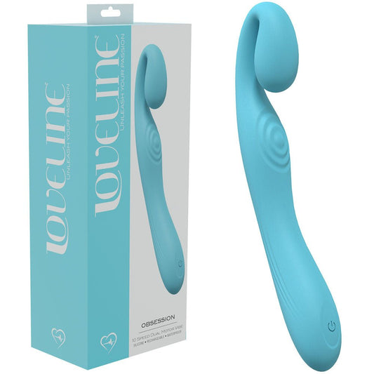LOVELINE Obsession - 18.4 cm USB Rechargeable Vibrator - Pleasure Den