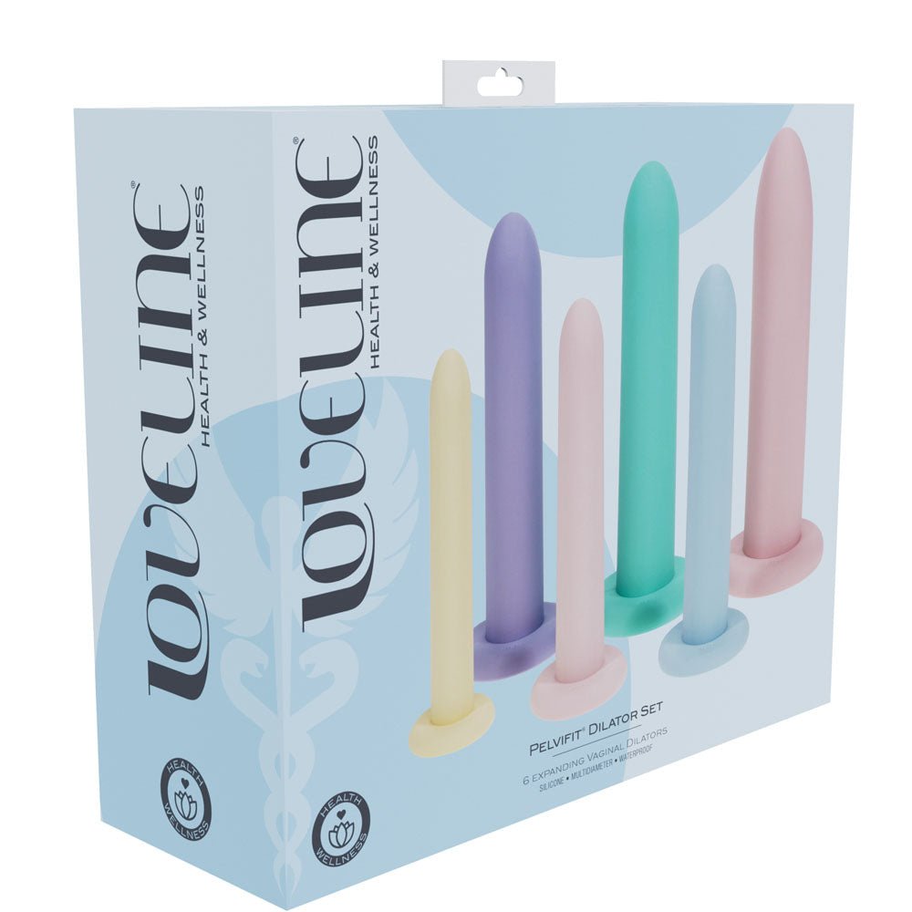 LOVELINE PelviFit Expanding Vaginal Dilator - Vaginal Dilators - Set of 6 Sizes - Pleasure Den