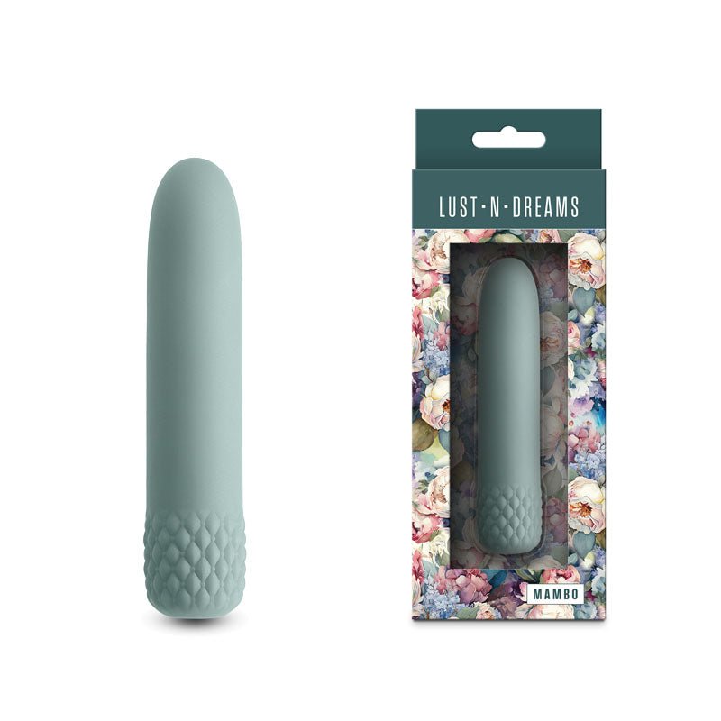 Lust-n-Dreams - Mambo - Sage - 12.2 cm USB Rechargeable Bullet - Pleasure Den