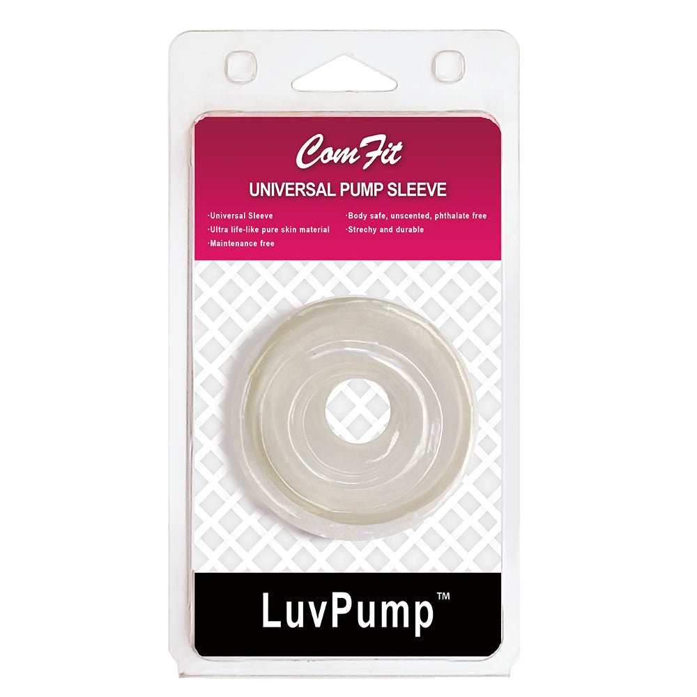 LuvPump ComFit Silicone Sleeve - Universal Penis Pump Sleeve - Pleasure Den