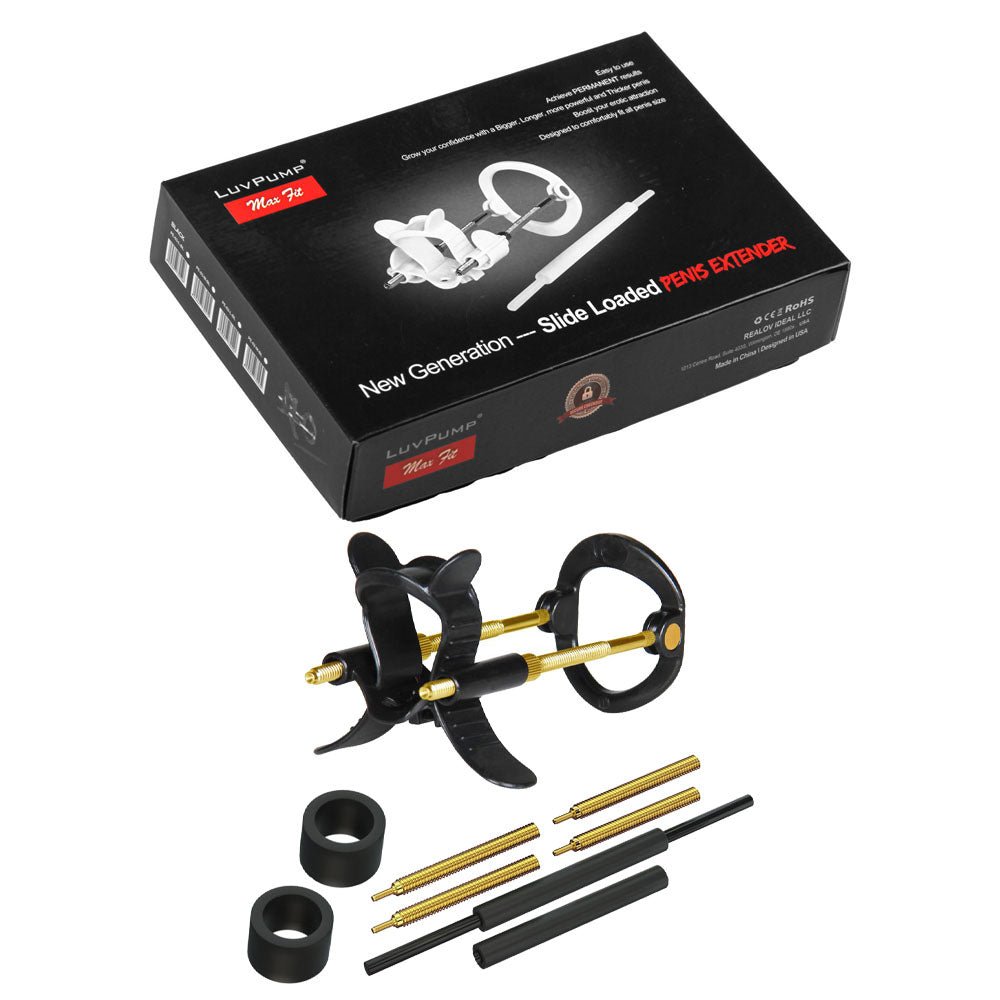 LuvPump Max Fit Luxury Penis Extender - Penis Extender Kit - Pleasure Den